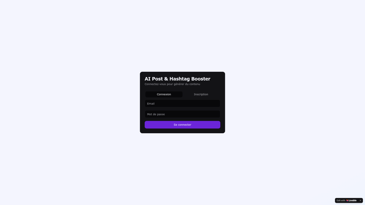 AI Booster — site créé par un apprenant