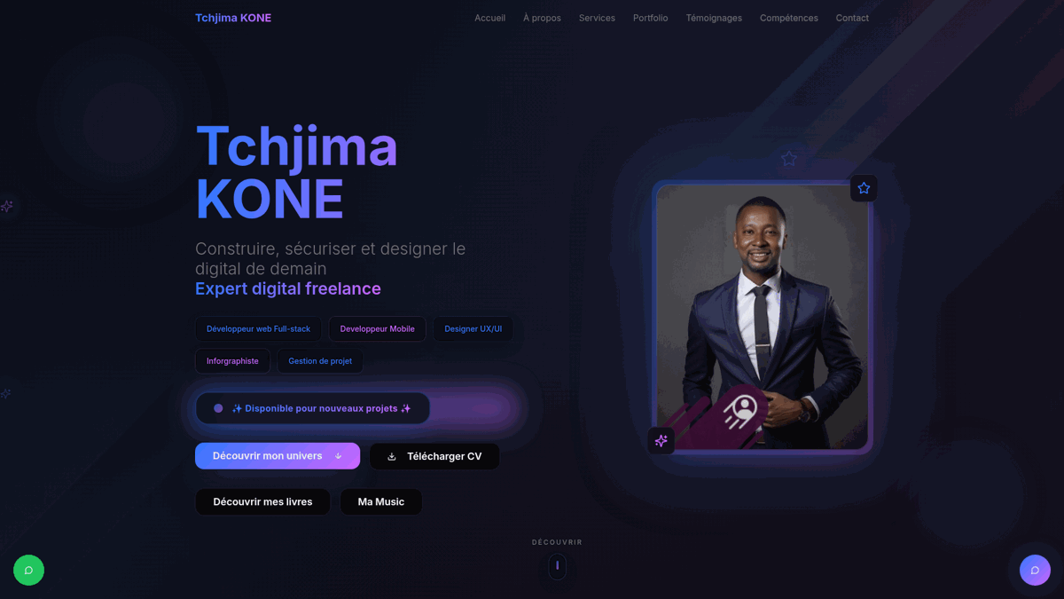 Konetch Jima — site créé par un apprenant